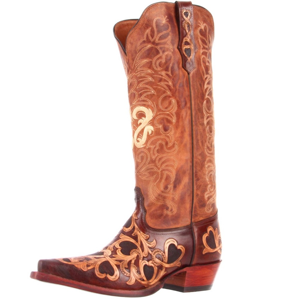 Tony Lama Hearts & Scroll SIGNATURE SERIES boots